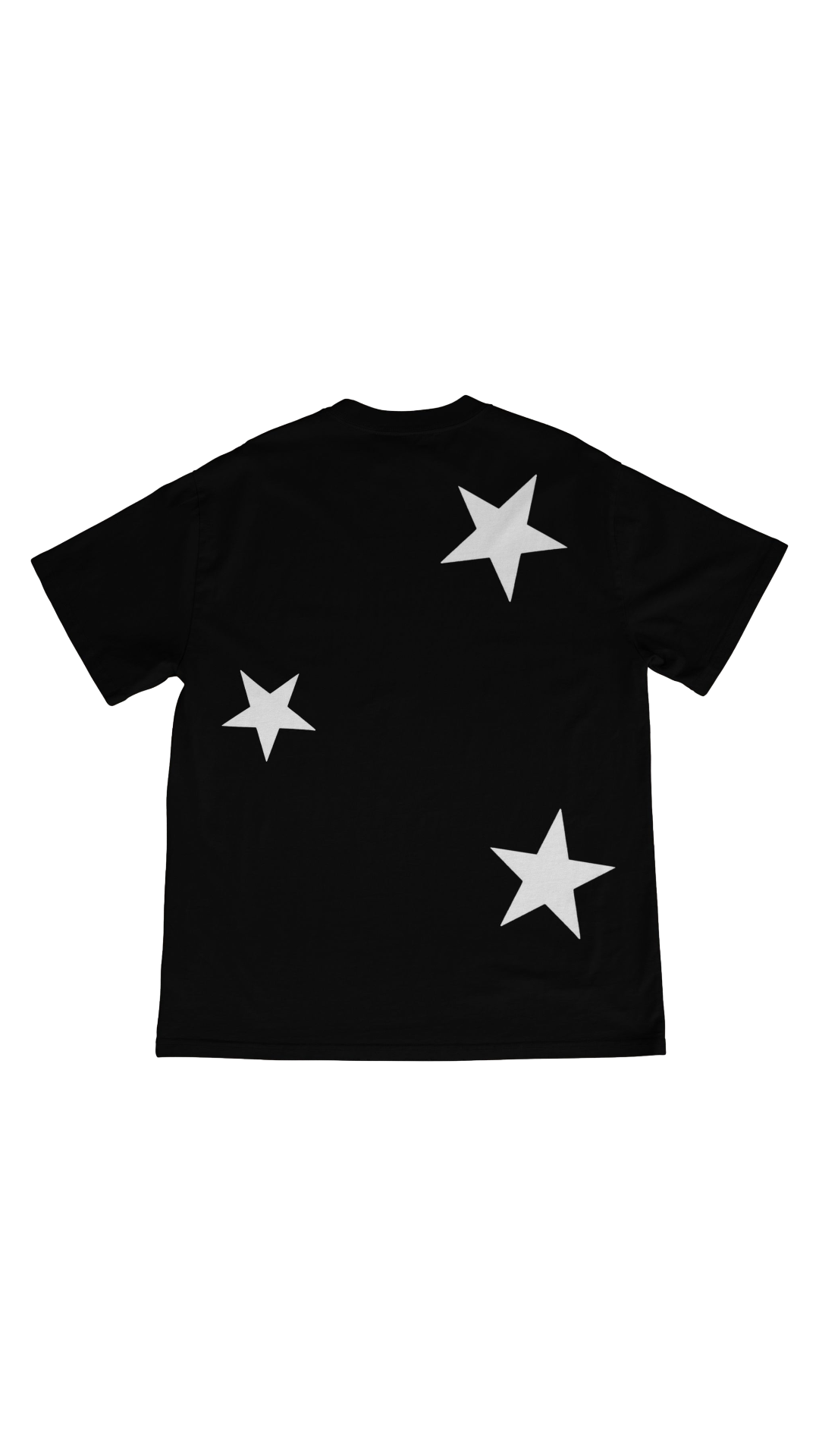 LLC STARS REFLECTIVE BLACK TEE